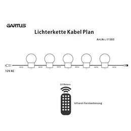 VBLED - LED-Lampe, LED-Treiber, Dimmer online beim Hersteller kaufen|5er LED RGBWW Lichterkette mit Fernbedienung