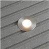 Apparecchio LED da incasso a terra per terrazza - 0,2W - 3000K- 10 Lumen - Rotondo