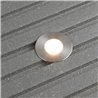 Luminaria LED empotrable en el suelo para terraza - 0,2W - 3000K- 10 Lumen - Redonda