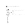 Mini LED vloerinbouwarmatuur 6-delig KIT - Rond - incl. transformator & kabel