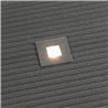 VBLED LED recessed floor luminaire - 0.2W - 3000K - 10 lumen - angular