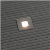 Mini éclairage de terrasse LED Luminaire encastré au sol Lot de 3