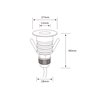 Mini LED da incasso a terra 3000K/6000K Bicolore 12V DC