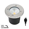 Faretto da incasso a pavimento a LED "Mutantur" per esterni 3000K Dimmer a 3 stadi 1W, 3W, 6W con tecnologia EZDIM