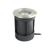 Faretto da incasso a pavimento a LED con attacco orientabile con lampadina LED da 5,5W