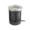 Foco empotrable de suelo LED con soporte orientable y bombilla LED de 5,5 W