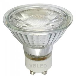 Spot encastré de sol LED avec douille orientable, ampoule 5,5W et connecteur de câble à 3 voies