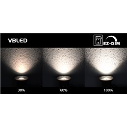 VBLED - LED-Lampe, LED-Treiber, Dimmer online beim Hersteller kaufen|LED Bodeneinbauleuchte "MUTARE" mit 5W Leuchtmittel 12VAC 400Lumen 3000K mit EZDIM