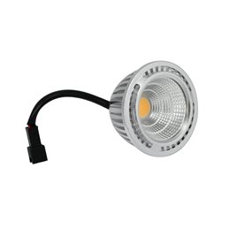 LED recessed floor luminaire "MUTARE" with 5W bulb 12VAC 400Lumen 3000K with EZDIM