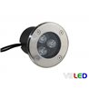 LED vloerinbouwarmatuur "Clementia" 3W 230V