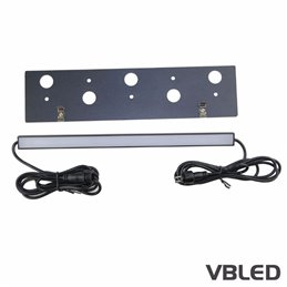 VBLED Luminaire d'encastrement à LED "Onorato" 1W 30cm WW 12V