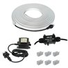 LED Neon Strip - 500cm - KIT (incl. transformator, spanningsomvormer en bevestigingsklemmen)