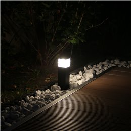 LED path luminaire bollard 230V 30cm G4 bulb changeable