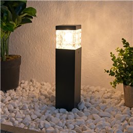 Borne lumineuse 230V 30cm avec ampoule G4 6W