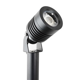 Lampadaire LED pour l'extérieur avec piquet de terre 3W-6W-10W EZDIM 3000K 12VAC/DC