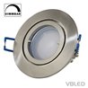 VBLED LED inbouwspot in aluminium - zilver optiek - rond - incl. fitting - 5W - GU10 LED