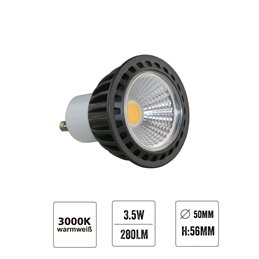 LED recessed spotlight / aluminium / silver optics / round / incl. 3.5W LED