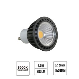 Faretto da incasso a LED in alluminio / bianco / rotondo / incl. 3,5W LED