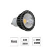 LED inbouwspot van aluminium / wit / rond / incl. 3,5W LED