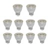 Set di 10 lampadine LED - dimmerabili - MR11/GU4 - COB - 2,9W