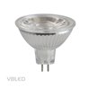 Ampoule LED GU5.3/ MR16 5W blanc neutre 4000K- 12V AC/DC