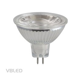 LED aluminium inbouwspot / wit / rond / 5W LED / GU5.3/ MR16