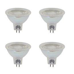 Ampoule G4 LED à culot à broches / 3 LED - 12V AC/DC - Blanc chaud - 1W