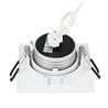 Set di faretti da incasso con illuminazione spot 7W RGB+W, 12V AC/DC