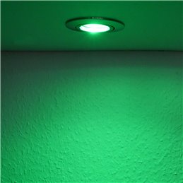 Inbouwspotset met 7W RGB+W spotverlichting, 12V AC/DC