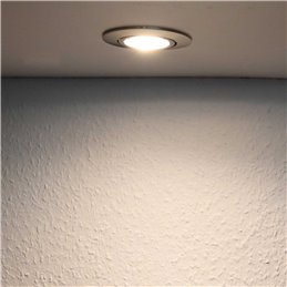 Inbouwspotset met 7W RGB+W spotverlichting, 12V AC/DC