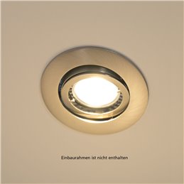 Luminaria empotrada LED regulable + fuente de alimentación