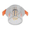 LED inbouwarmatuur met G4 lamp 12VDC 3W 3000K 300Lumen