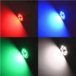 Lampada a LED RGB+WW con base a spillo SET incl. telecomando IR - G4 - 0,8W