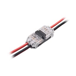 2er 10CM cable with plug and socket