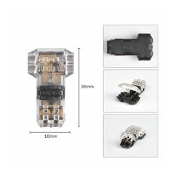 T Connector laagspanning 3-voudig