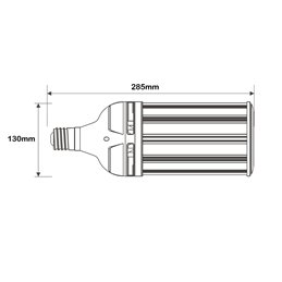 Ampoule LED Cluster E40 120W LED Corn Bulb 6000K