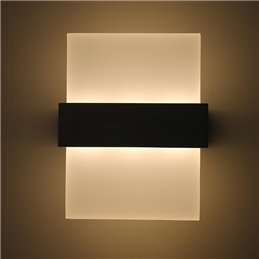 Applique LED VBLED avec double élément en verre 6W