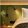 LED Wandlamp 3W met USB-laadpoort