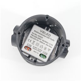 Fuente de alimentación LED de tensión constante / 12 V CC / 6 W