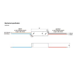 Alimentatore LED a tensione costante/ 12V DC / 12W