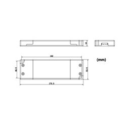 Fuente de alimentación LED de tensión constante / 12 V CC / 30 W