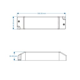 fuente de alimentación "INATUS" Radio LED Tensión constante / 12 V CC / 40 W