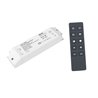 "INATUS" SET - Wireless LED power supply incl. single-channel remote control / constant voltage / 12V DC / 40W