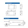 Transformador LED de corriente constante, 15 W, 9 - 22 V CC, 700 mA