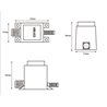 Alimentación exterior 12V AC 30W IP67