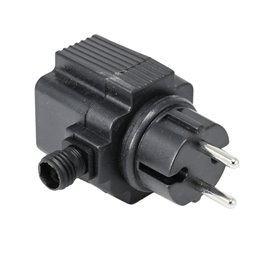 Alimentatore plug-in da esterno a tensione costante / 12V AC / 12W / IP44