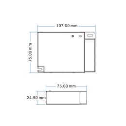 VBLED - LED-Lampe, LED-Treiber, Dimmer online beim Hersteller kaufen|"INATUS" LED Dimmer - 12-24V DC - 2,4G Funk Max 20A 1CH