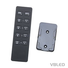 RGB+W 4 zones multifunction remote control