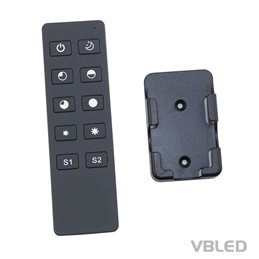 SET VBLED "INATUS" - Dimmer 12-48V DC incl. telecomando a 1 canale