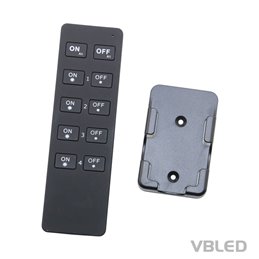 VBLED "INATUS" SET - Dimmer 12-48V DC incl 4-channel remote control